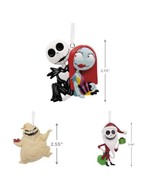 Hallmark Nightmare Before Christmas Ornament Jack Skellington Sally Oogi... - $35.99