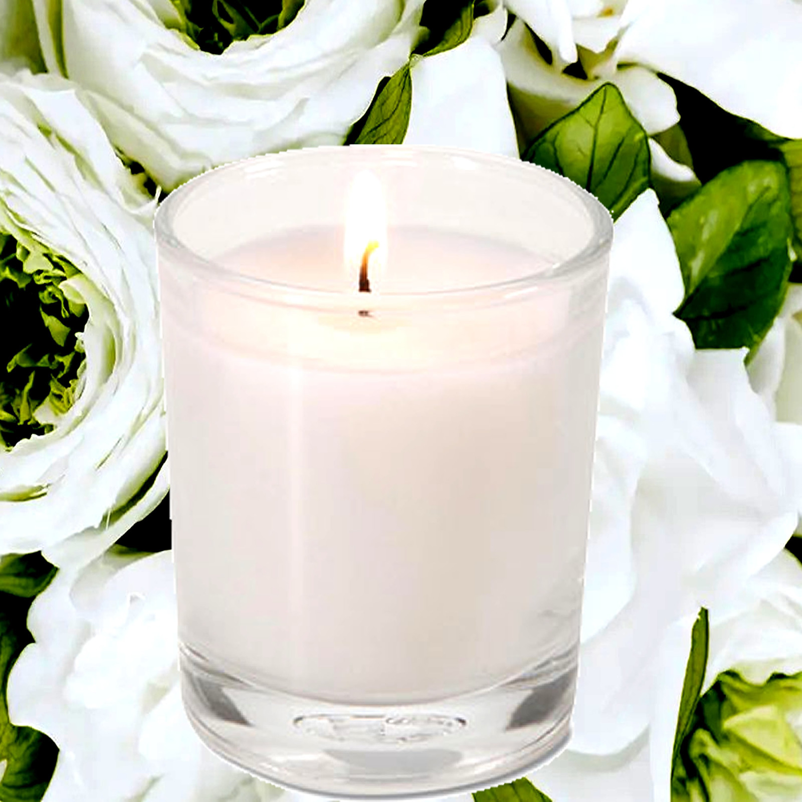 Gardenia Scented Votive Candles Hand Poured Luxury Home Fragrance - $14.95+