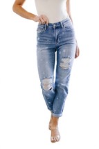 Judy Blue star crossed boyfriend jeans in Medium Wash - £43.93 GBP