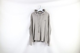 Ralph Lauren Mens Large Lightweight Jersey Knit Long Sleeve Hoodie Heath... - $34.60