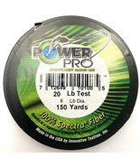 Power Pro Braided Fishing Line 20 lb 150 yds Moss Green - $14.99