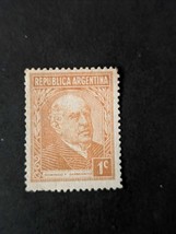 1936 Argentina Domingo Faustino Sarmiento (1811-1888) 1C Postmark Stamp - $8.00