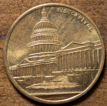 The National Capitol Washington, District of Columbia DC Commemorative Token - $11.29