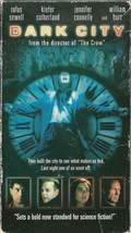Dark City VHS Rufus Sewell Kiefer Sutherland Jennifer Connelly William Hurt - £1.56 GBP
