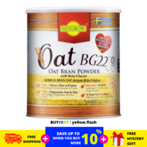 Biogrow Bg22 Oat Beta Glucan Powder 480G X 1 latas, reduce el colesterol... - £36.85 GBP