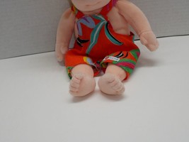 Ty Beanie Kids Jammer 1992 Vintage Blond With Colorful Overalls - $5.99