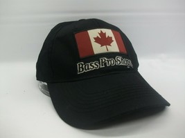 Bass Pro Shops Canada Flag Hat Black Snapback Baseball Cap - £19.97 GBP