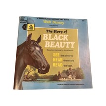 Disneyland Record and Book The Story of Black Beauty 45RPM 1966 - $13.60