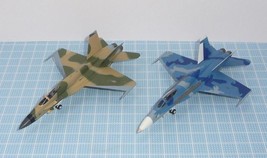 2X Plastic 1/144 Kits F/A-18&#39;S In Nsawc Aggressor Paint And Markings Style #1 - £19.98 GBP