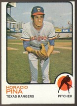Texas Rangers Horacio Pina 1973 Topps Baseball Card #138 nr mt oc - £0.39 GBP