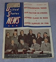 Vintage United States News Magazine December 7, 1945 - £4.66 GBP