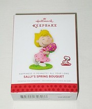 Hallmark Happiness is Peanuts All Year Long Sally&#39;s Spring Bouquet Ornament - £11.70 GBP