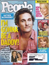 Matthew Mcconaughey, Eddie Murphy, Ashley Tisdle @ People Magazine Jan 2008  - £2.33 GBP