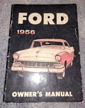 1956 Ford Owners Operators Manual 56 Crown Victoria Sunliner - $23.36