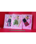 Toy Gift Doll Clothes 3 Sets 13&quot; Dollie Fall Frolic Outfits Skirts Sweat... - $9.49