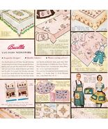 1957 Bucilla Sew Patterns Advertisement Crafts McCall&#39;s Needlework Sewin... - $454.76 MXN