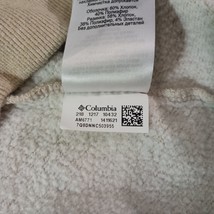 Columbia AM6771 Men’s Tan/Beige 1/4 Zip Fleece Pullover Outdoor Sweatshirt Sz L image 4