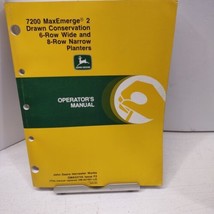John Deere Operator&#39;s Manual for 7200 MaxEmerge 2 6R-W 8R-N Planters NOS - £19.48 GBP
