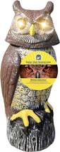 Solar Owl with Detection, Flashing Eyes, Spinning Head and Realistic Hoots, Plas - $52.08