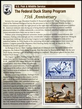 RW75, 75th Anniversary Duck Sheet Mint VF NH - Stuart Katz - £78.85 GBP