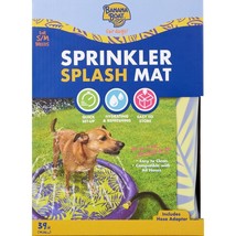 Banana Boat Sprinkler Splash Mat For Dogs S/M Breeds 39”- Pets, Refreshing &amp; Fun - £15.81 GBP