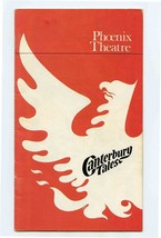 Canterbury Tales Program Phoenix Theatre London 1960&#39;s Jessie Evans Jack... - £11.06 GBP