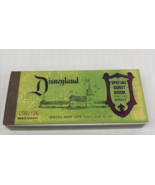 Disney Disneyland Main Gate Adult Admission A thru E Ticket Book 6 Pin S... - $2,175.17 MXN
