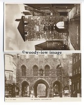 tq0081 - Hants - Early Views of West Gate &amp; Bargate, Southhampton - 2 Po... - $2.54