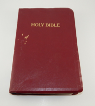 HOLY BIBLE NKJV Giant Print Red Letter Center Column Reference 1982 Nelson 993BG - £20.77 GBP
