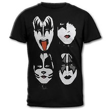 Kiss Mark Of The Demon Jumbo Faces T-Shirt - Small - £14.90 GBP