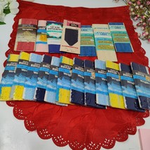 Wrights Vtg Lot Of 20 New NOS Flexi Lace- Ruffled, Stretch Trim 2+ Yards... - $24.98