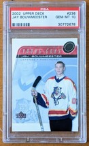 Jay Bouwmeester 2002-03 Upper Deck Young Guns SP Rookie PSA 10 Gem Mint ... - $499.99