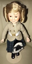 MBI 1989 Porcelain Shirley Temple Doll 14” Wee Winky w/Stand &amp; Outfit Ki... - $24.99