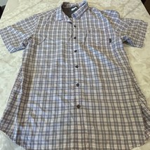 Columbia Sportswear Company Mens Short Sleeve Button Down Shirt XL - $18.39