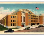 Armory Building Minneapolis Minnesota MN Linen Postcard H24 - £2.29 GBP