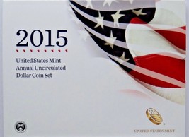 2015 Us Mint Annualunc Dollar Set Including Unc Silver Eagle - £79.99 GBP