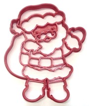 Santa Claus Full Body Detailed Christmas Holiday Cookie Cutter USA PR3980 - £3.18 GBP