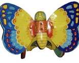 Vintage J. Chein and Co. Litho Butterfly Push Toy Missing stick - $28.00