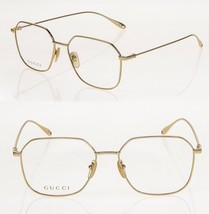 GUCCI 1032 Gold Chain Pink Pearl Heart Pendant Charm Eyeglasses 54m GG1032O 001 - £406.07 GBP