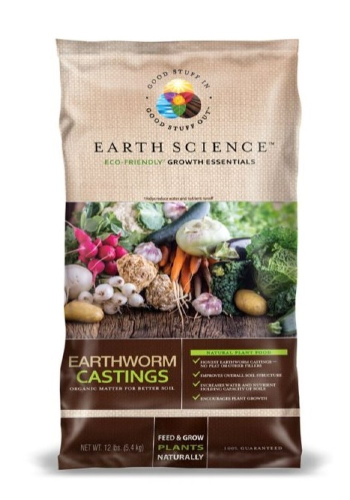 Primary image for Earth Science 11896-4 Earthworm Castings Plant Food 12 lb. Bag