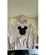 Walt Disney Women&#39;s Hoodie Leg Mickey &quot;It&#39;s Kind Of Fun To Do The Imposs... - $27.73 CAD