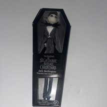 Tim Burton's Nightmare Before Christmas Jack Skellington Poseable Doll Applause - $69.25