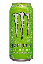 Monster Energy Ultra Zero Sugar Drinks 16 Fl Oz cans Ultra Paradise, 12 Pack - £31.96 GBP