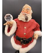 1991 VINTAGE Clothique &quot;Possible Dreams&quot; 10” Santa w/ Crystal Ball &amp; Pip... - $27.15