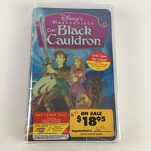 Walt Disney Masterpiece The Black Cauldron Movie VHS Tape Vintage New Sealed - £19.42 GBP