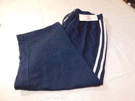 AW Sport by Allyson Whitmore Womens crop carpi pants NavySize L large NWT - £16.14 GBP