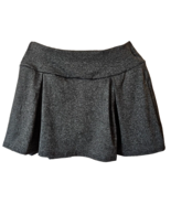 Unbranded Womens Skorts Skirt + Shorts Size L Heather Gray Polyester Spa... - £11.09 GBP