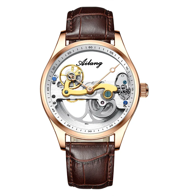 concept watch transparent  automatic mechanical watch men casual fashion diesel