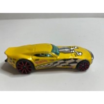 2006 Hot Wheels Nitro Doorslammer Yellow Race Car Diecast Toy Car Collectible - £7.34 GBP