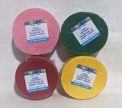 Crepe Paper Streamers 4 Pack Party Supplies Green Pink Yellow Blue 150&#39;x1.75&quot; - $10.36